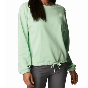 Columbia Lime Green Active Sweatshirt Oversized
